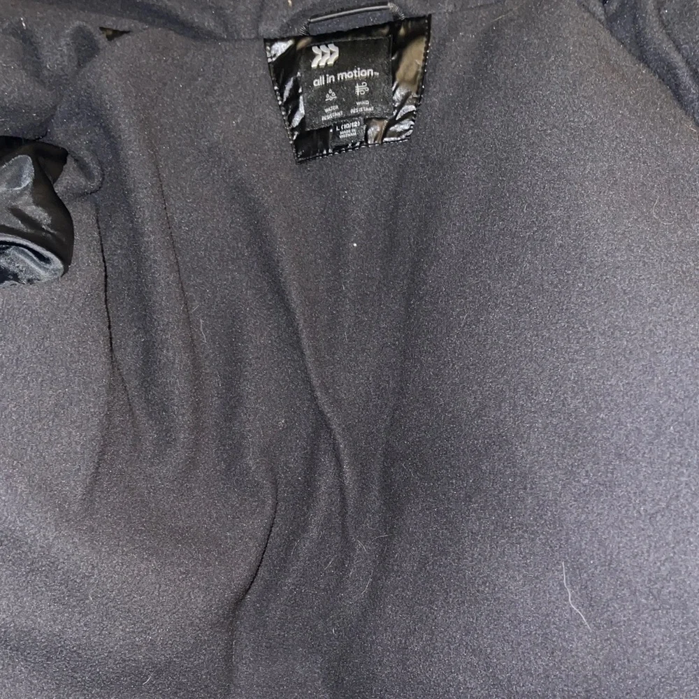 KIDS All in Motion Shiny Black Kids Puffer Jacket Size large GIRLS 11/12